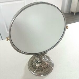Antique Pedestal Mirror Table Top